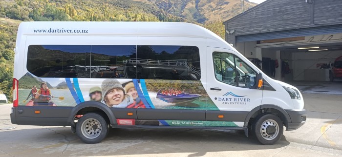 Dart River Safaris Van Wrap