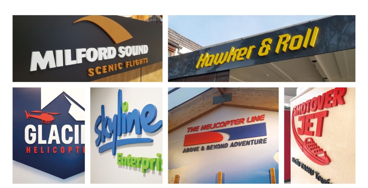 3D Signs: Signage of Multiple Sizes and a Variety of Finishes